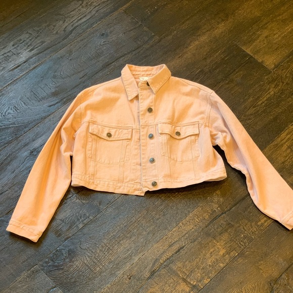 Sadie & Sage Cropped Jean Jacket - Picture 2 of 6